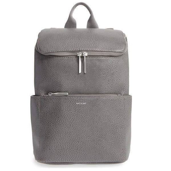 'Brave' Vegan Leather Backpack