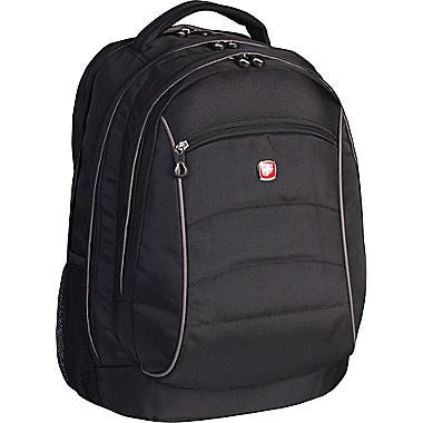 Swiss Gear 15.6" Trail Runner Laptop Backpack, Black