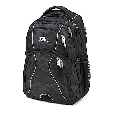 High Sierra Swerve Backpack, Stealth/Black