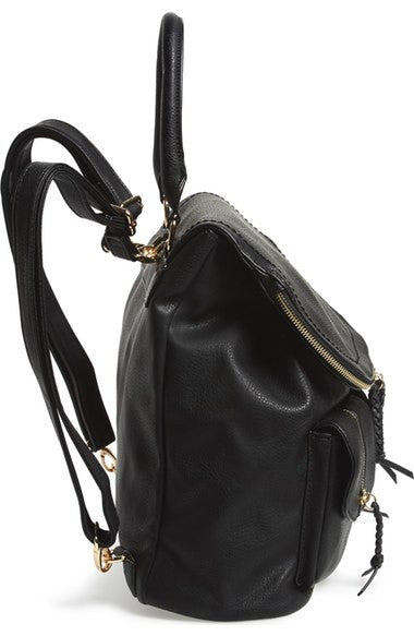 Sole Society Faux Leather Backpack